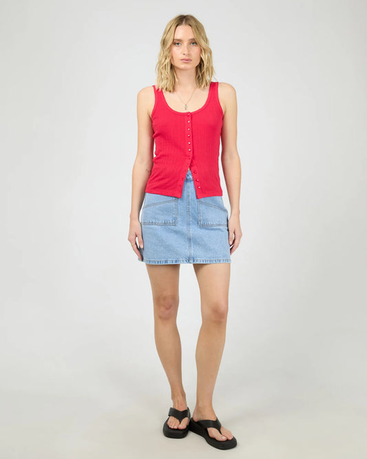 ALL ABOUT EVE Tia Tank - Red
