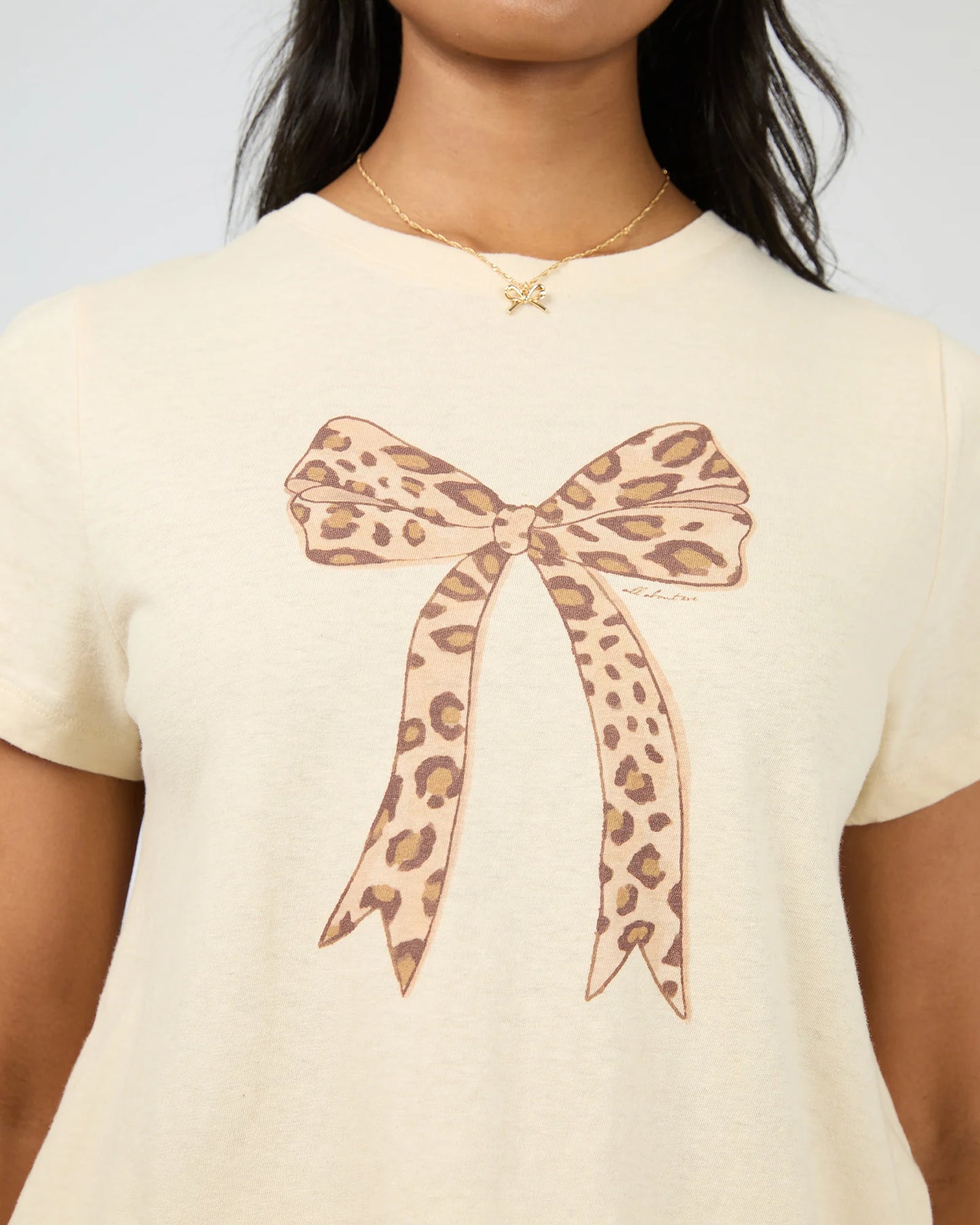 ALL ABOUT EVE Bobbi Regular Tee - Vanilla