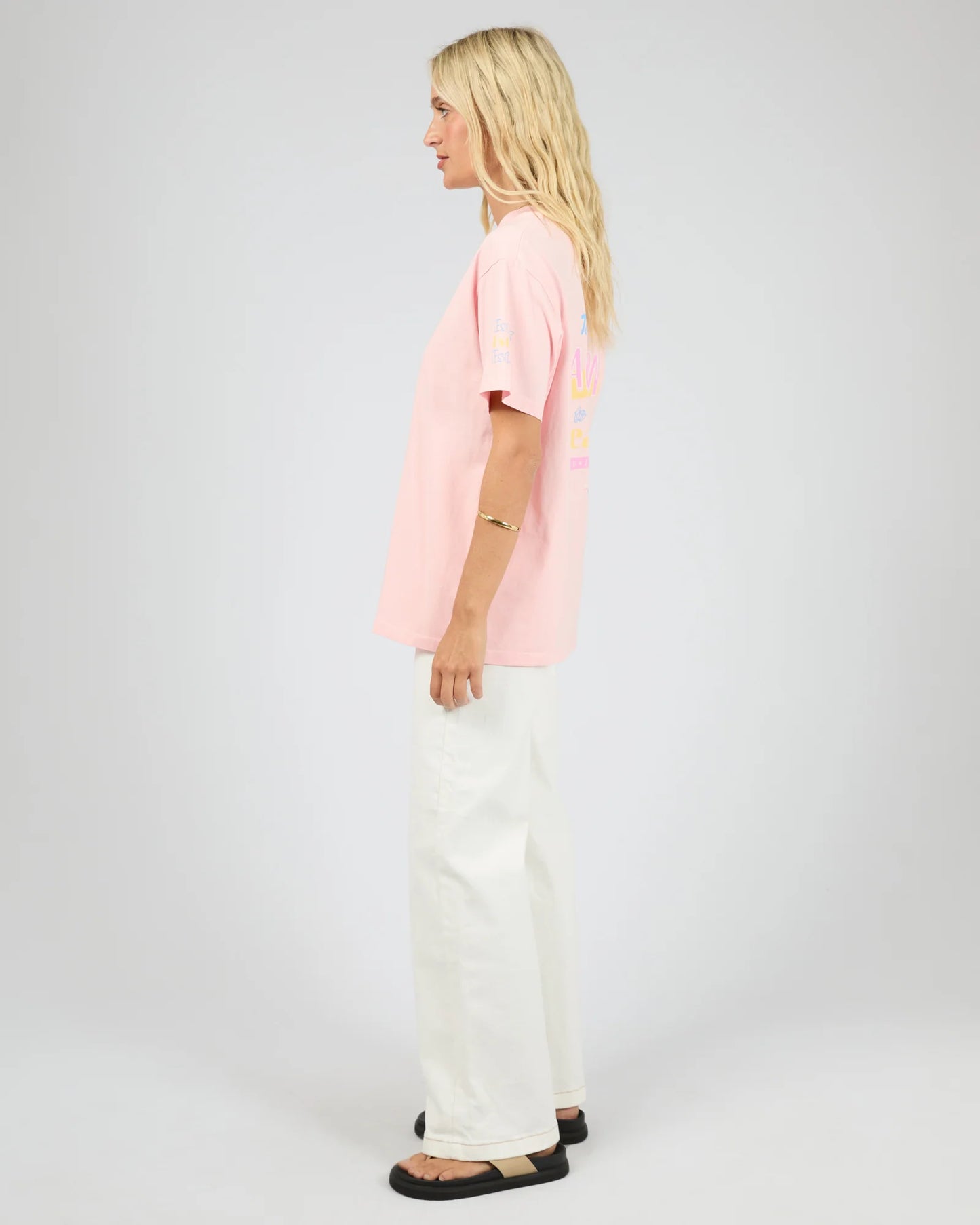 ALL ABOUT EVE Vacation Relaxed Tee - Pink