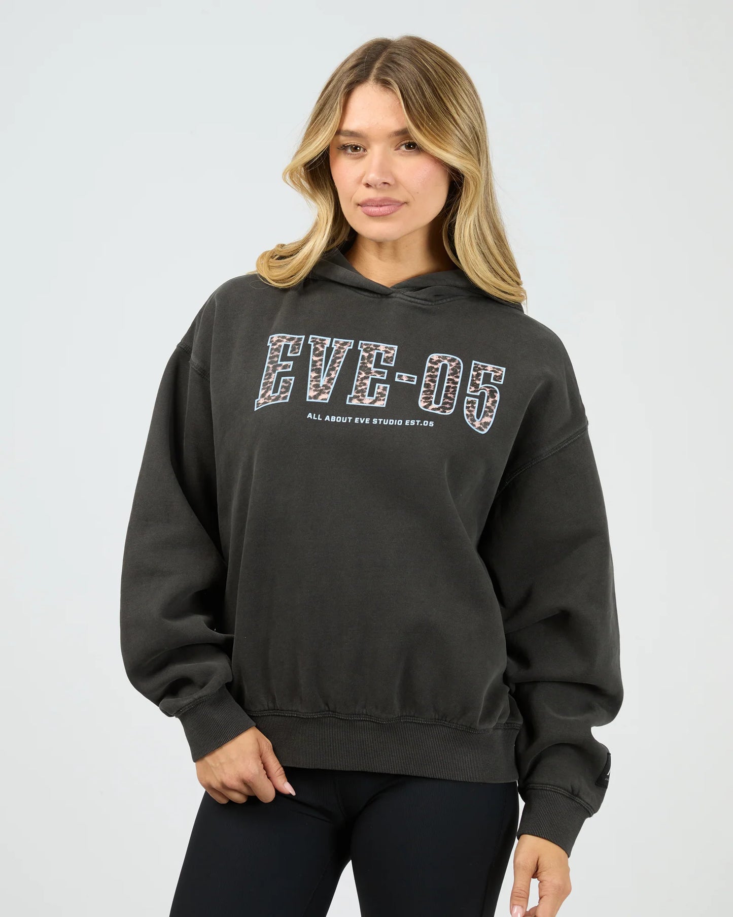 AAE Active Eve Club House Box Hoodie - Washed Black