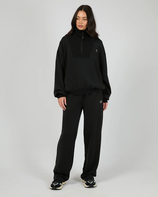 AAE ACTIVE Luxe Active 1/4 Zip - Black