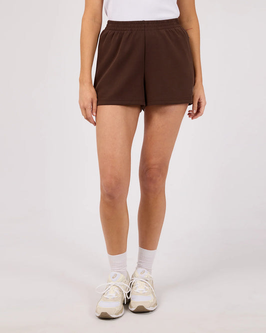 AAE ACTIVE Luxe Active Track Short - Brown