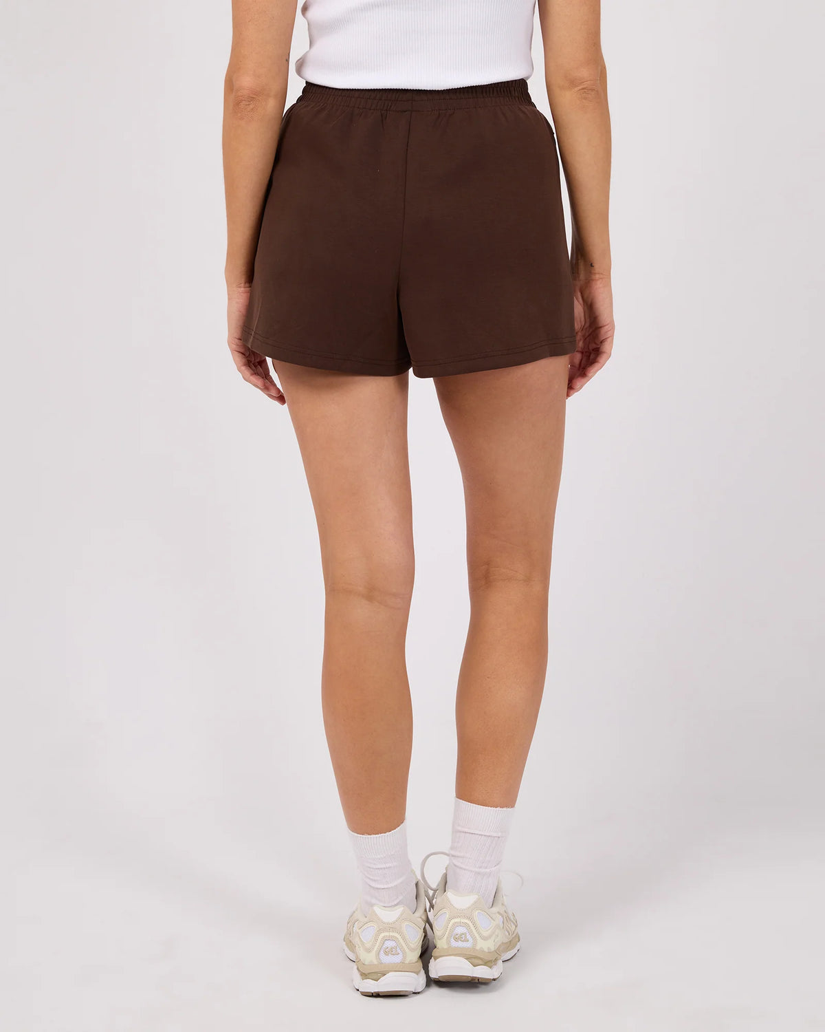 AAE ACTIVE Luxe Active Track Short - Brown