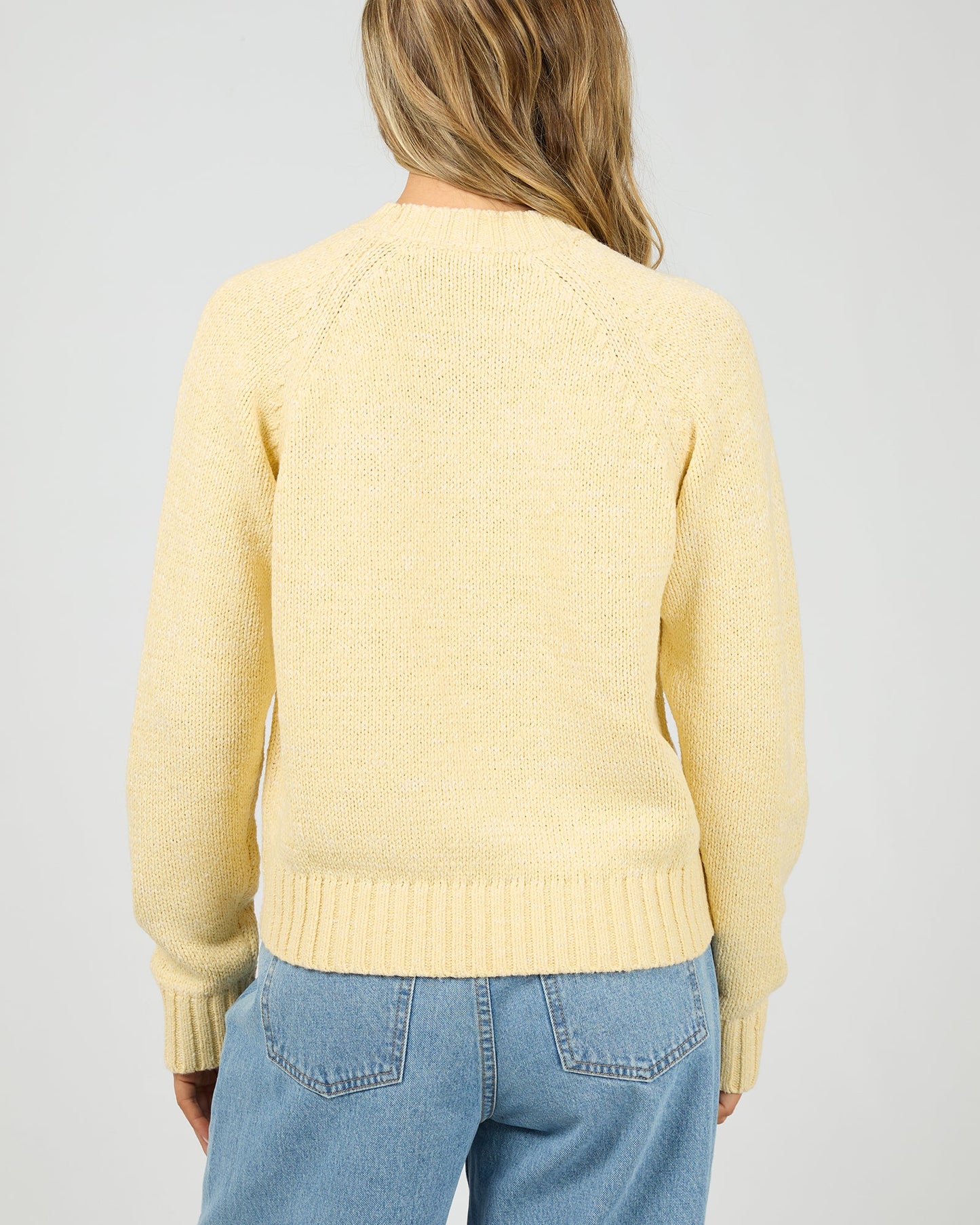ALL ABOUT EVE Talullah Crew Knit - Yellow