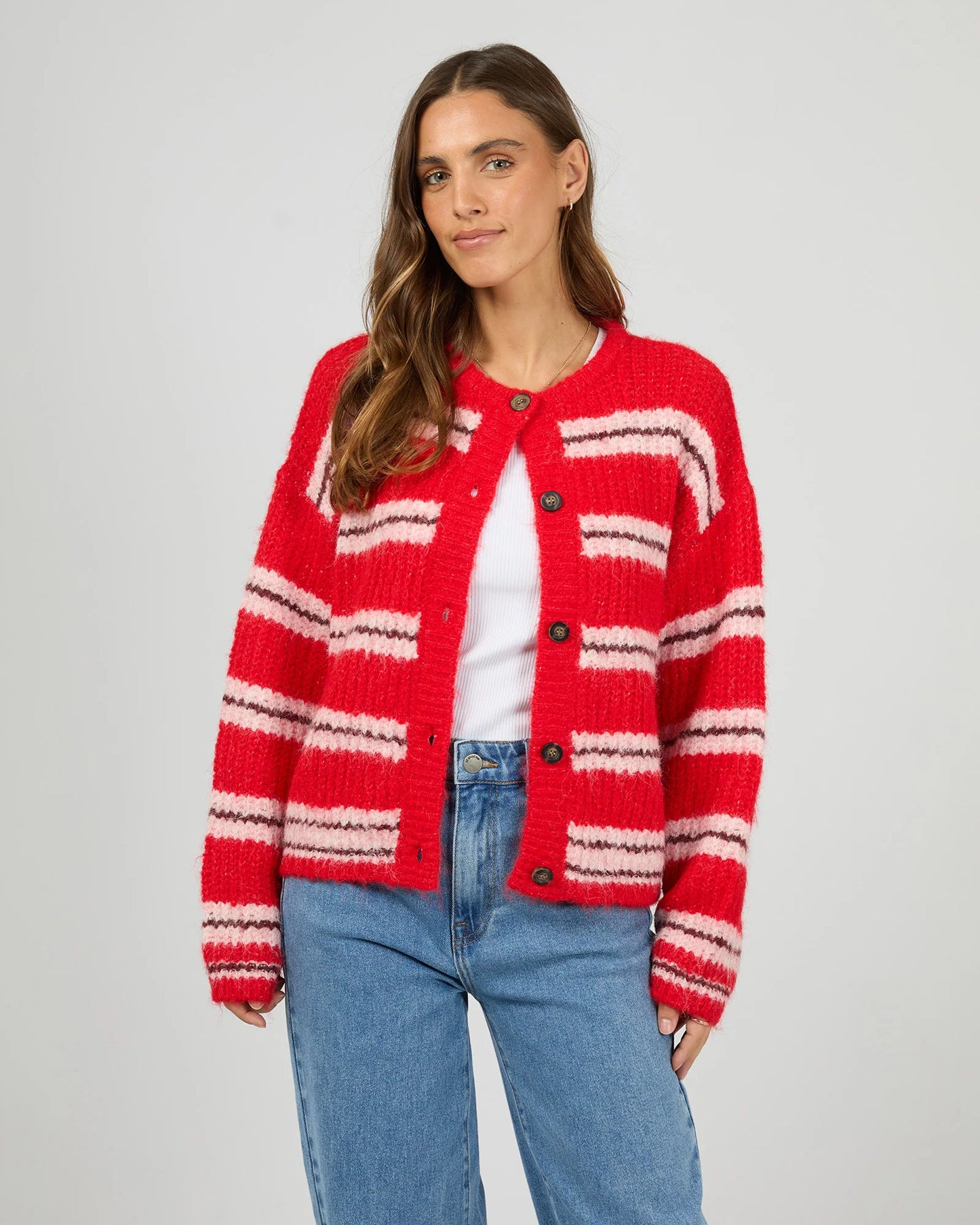 AAE Livia Cardigan Stripe