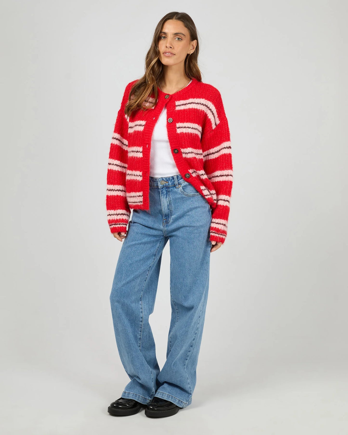AAE Livia Cardigan Stripe