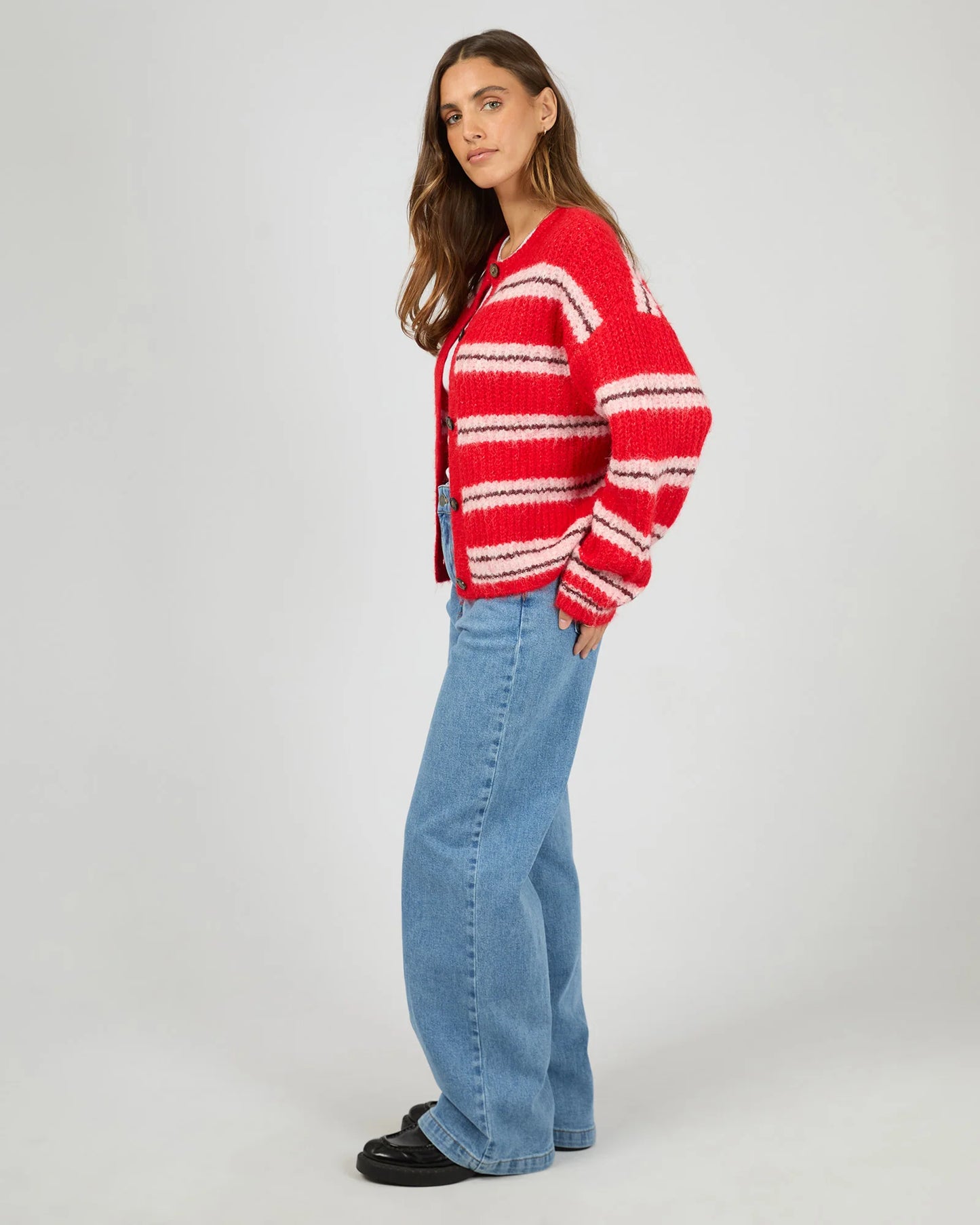 AAE Livia Cardigan Stripe