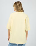 ALL ABOUT EVE Soleil Oversized Tee - Yellow