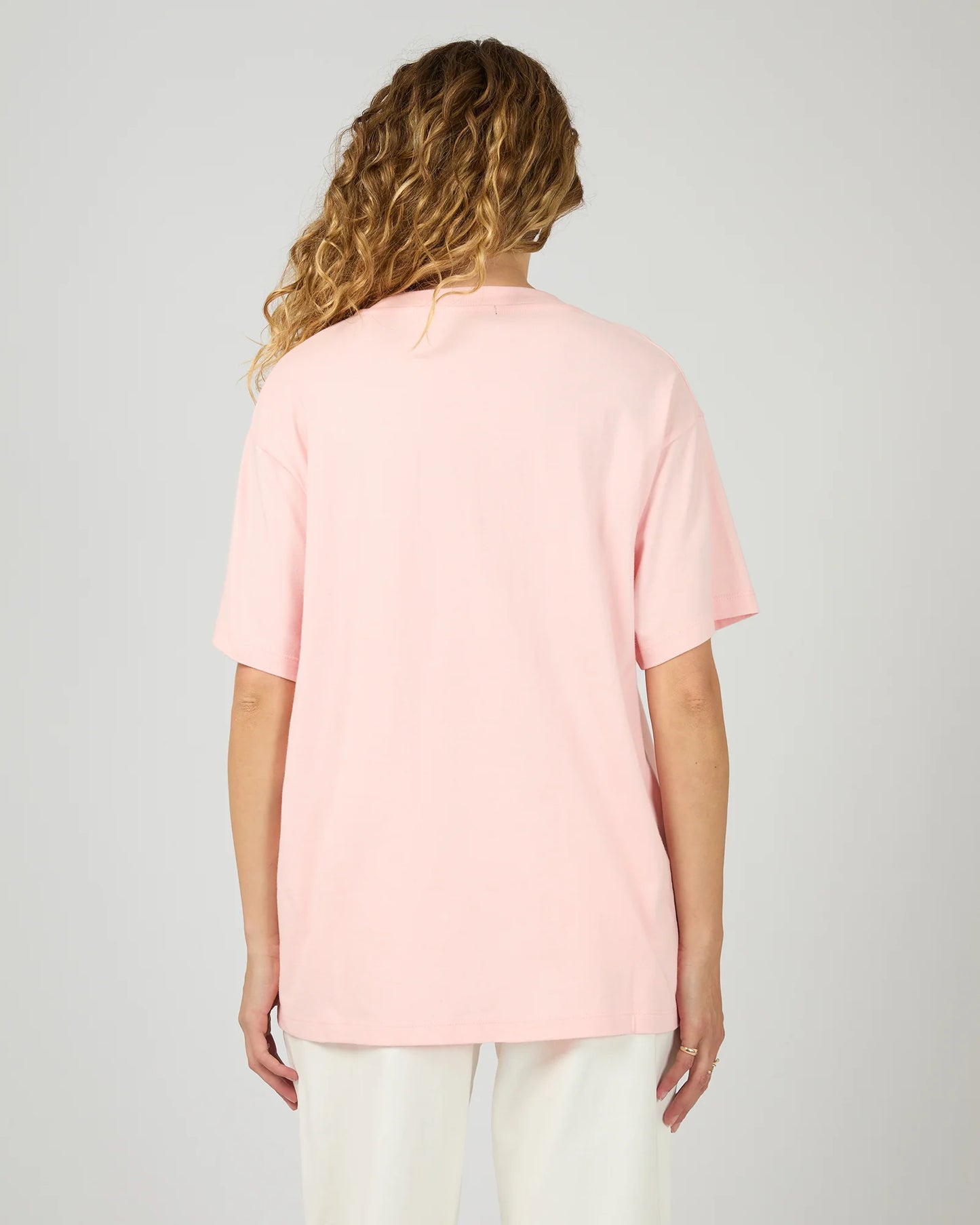 ALL ABOUT EVE Retro Relaxed Tee - Pink