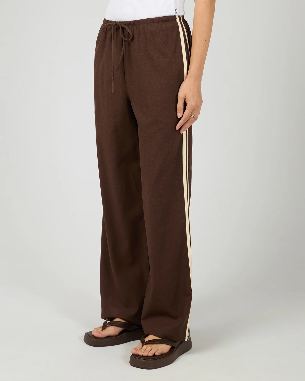 AAE West Coast Stripe Pant - Brown