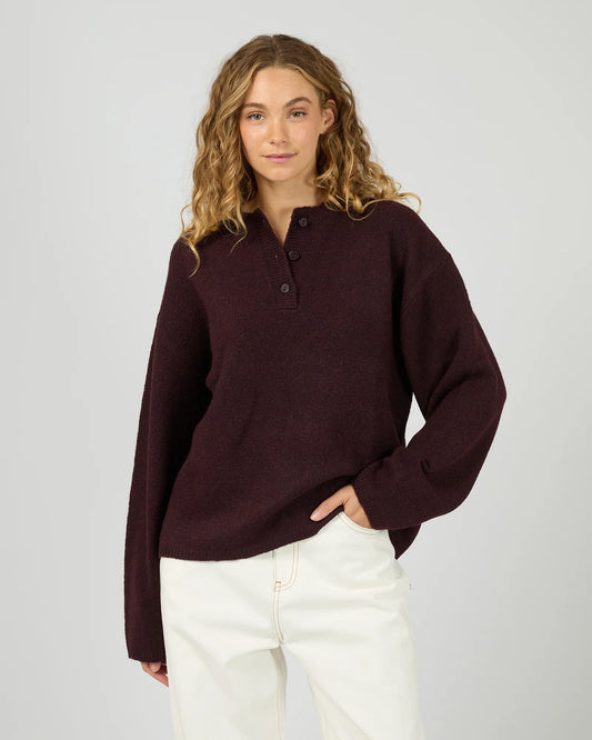 ALL ABOUT EVE Fillipa Knit - Wine