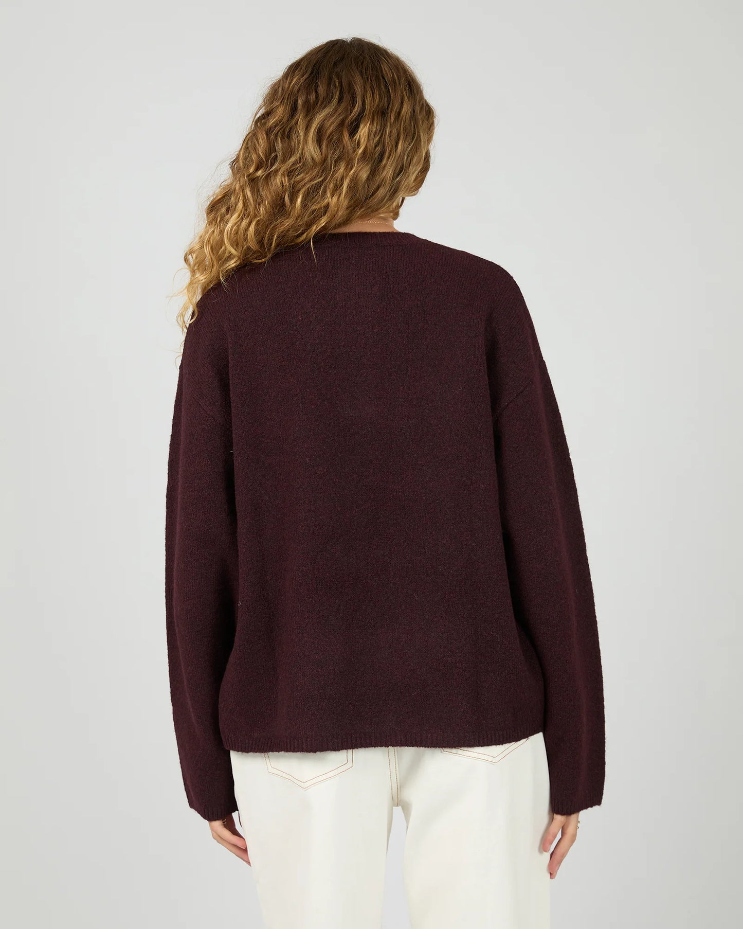 ALL ABOUT EVE Fillipa Knit - Wine