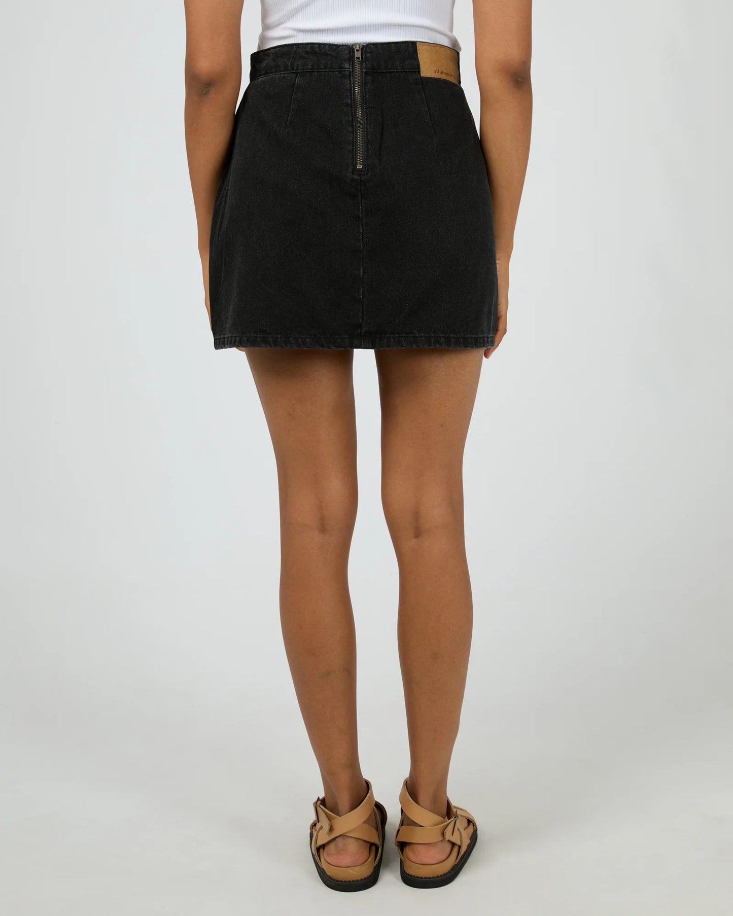 ALL ABOUT EVE Becca Skirt - Washed Black