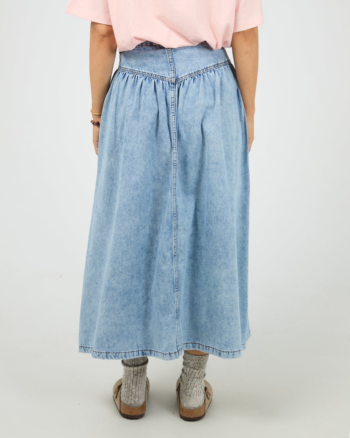 ALL ABOUT EVE Arlo Maxi Skirt - Light Blue