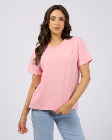 AAE WASHED TEE - Pale Pink