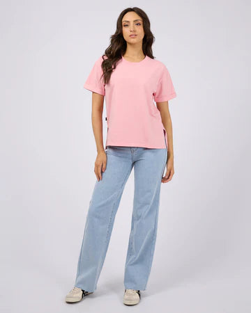 AAE WASHED TEE - Pale Pink