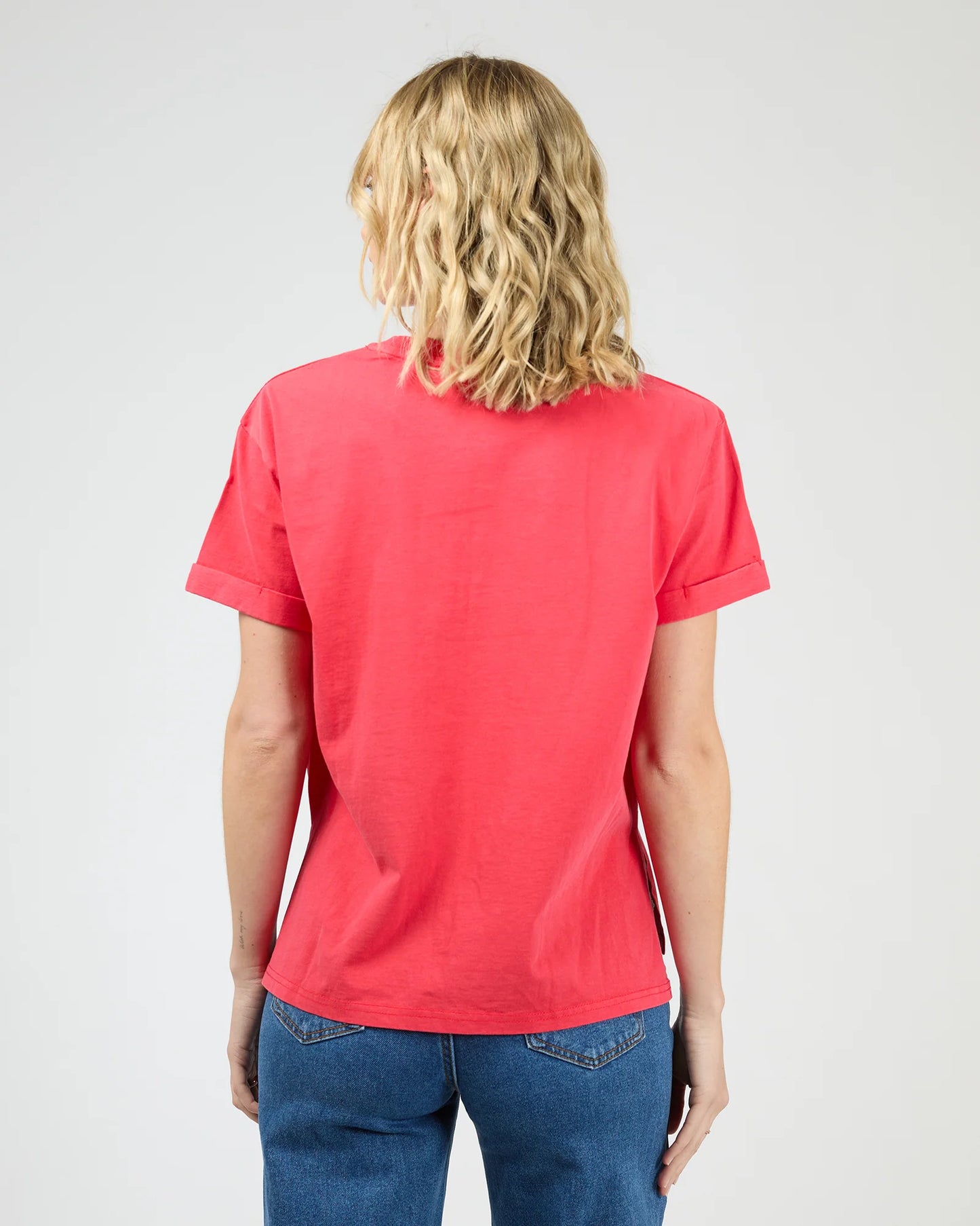 ALL ABOUT EVE Washed Tee - Red