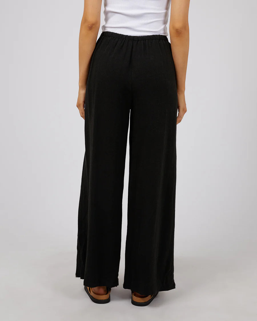 ALL ABOUT EVE - Luxe Linen Pant - Black