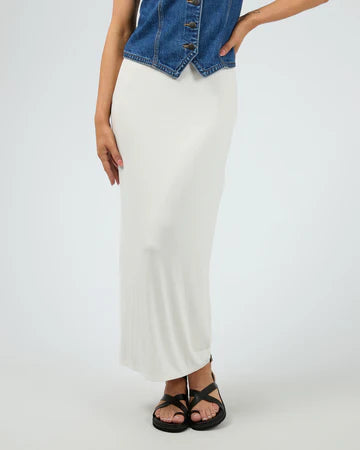 ALL ABOUT EVE - Eve Everyday Maxi Skirt - Vintage White