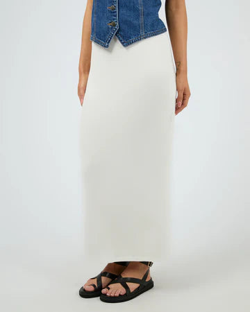 ALL ABOUT EVE - Eve Everyday Maxi Skirt - Vintage White