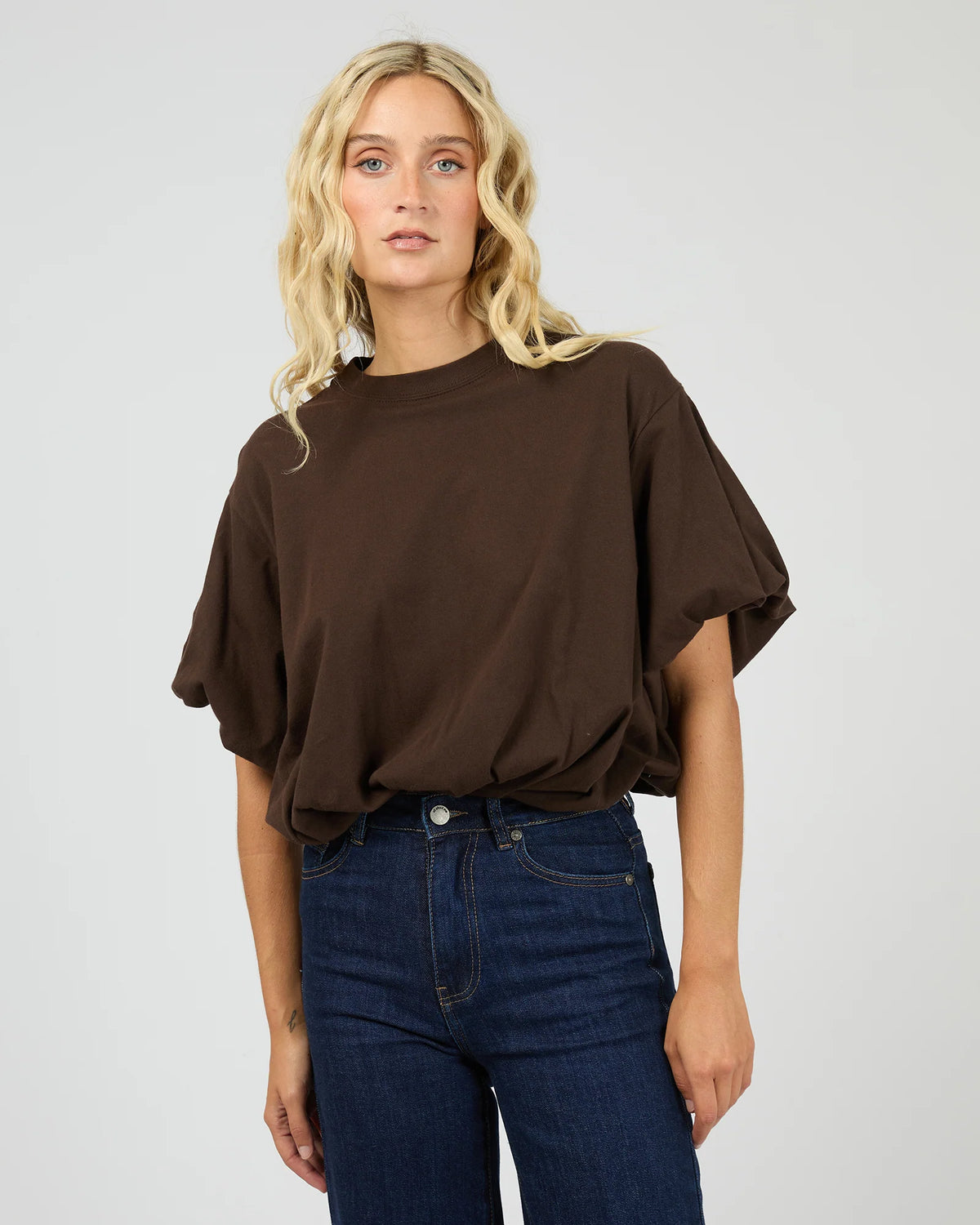 AAE Icon Bubble Tee - Brown