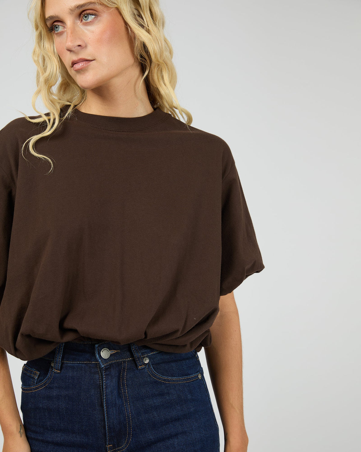 AAE Icon Bubble Tee - Brown
