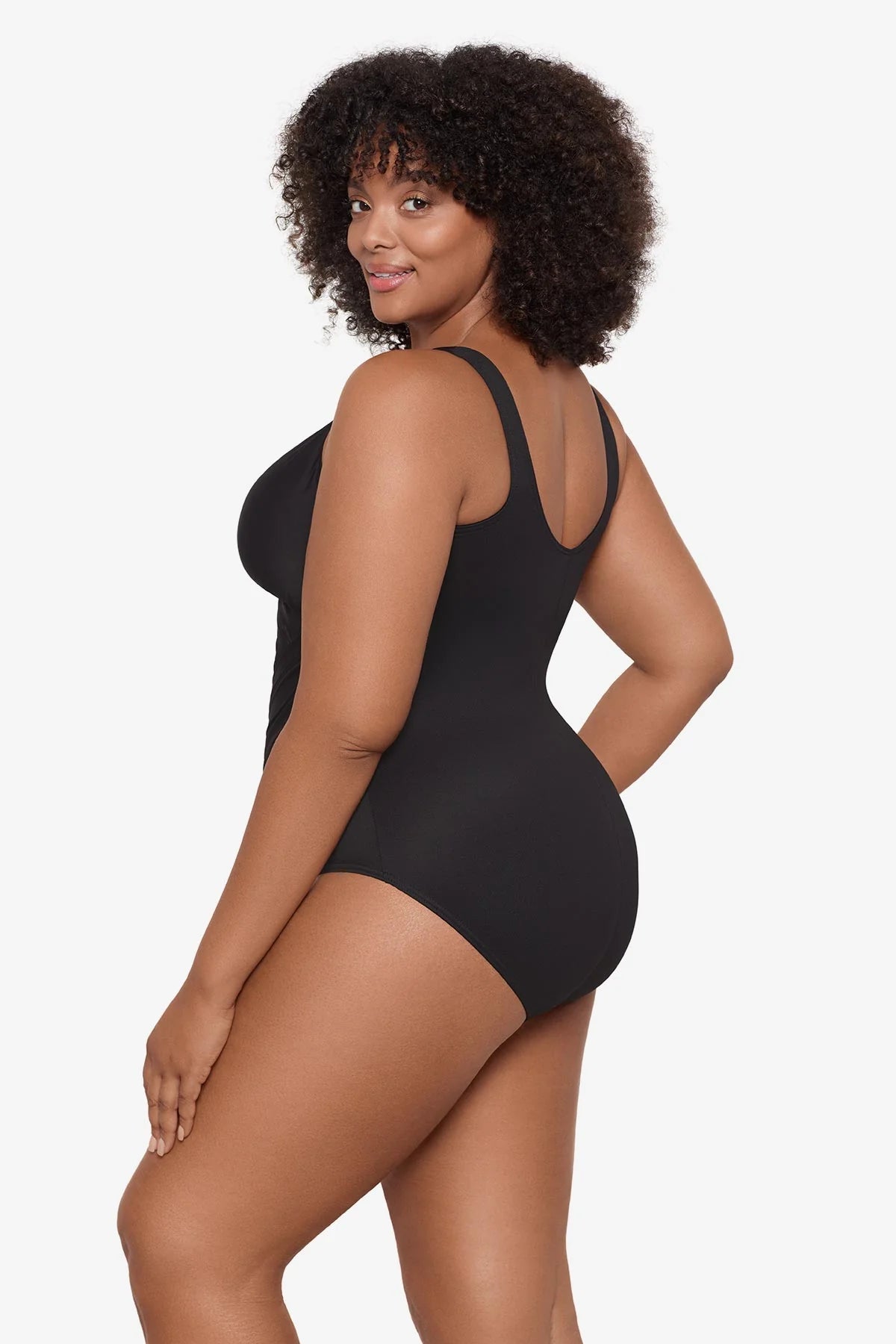 MIRACLESUIT Plus Size Oceanus One Piece - Black