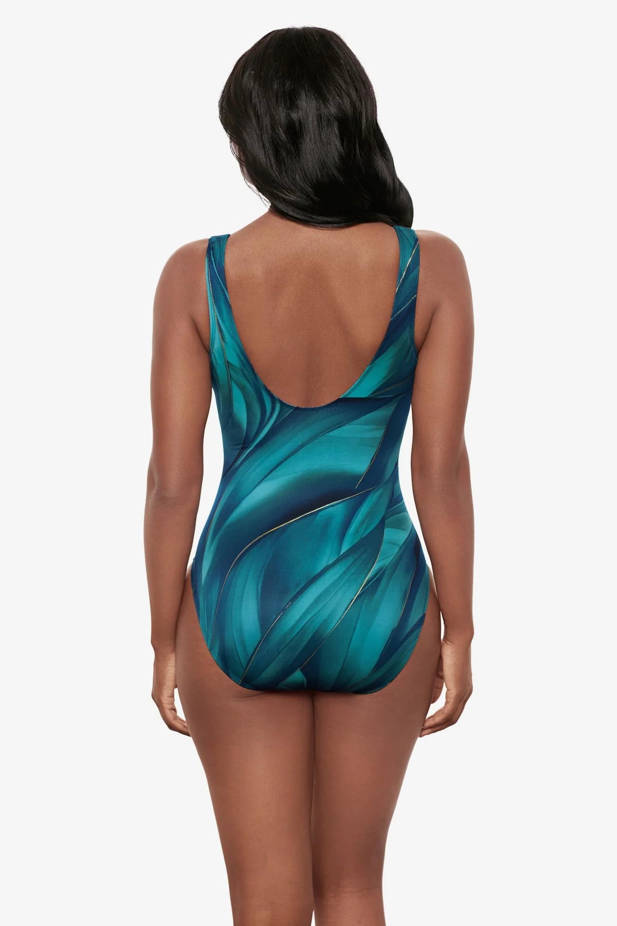 MIRACLESUIT It's A Wrap One Piece in Maldiva - Blue/Multi