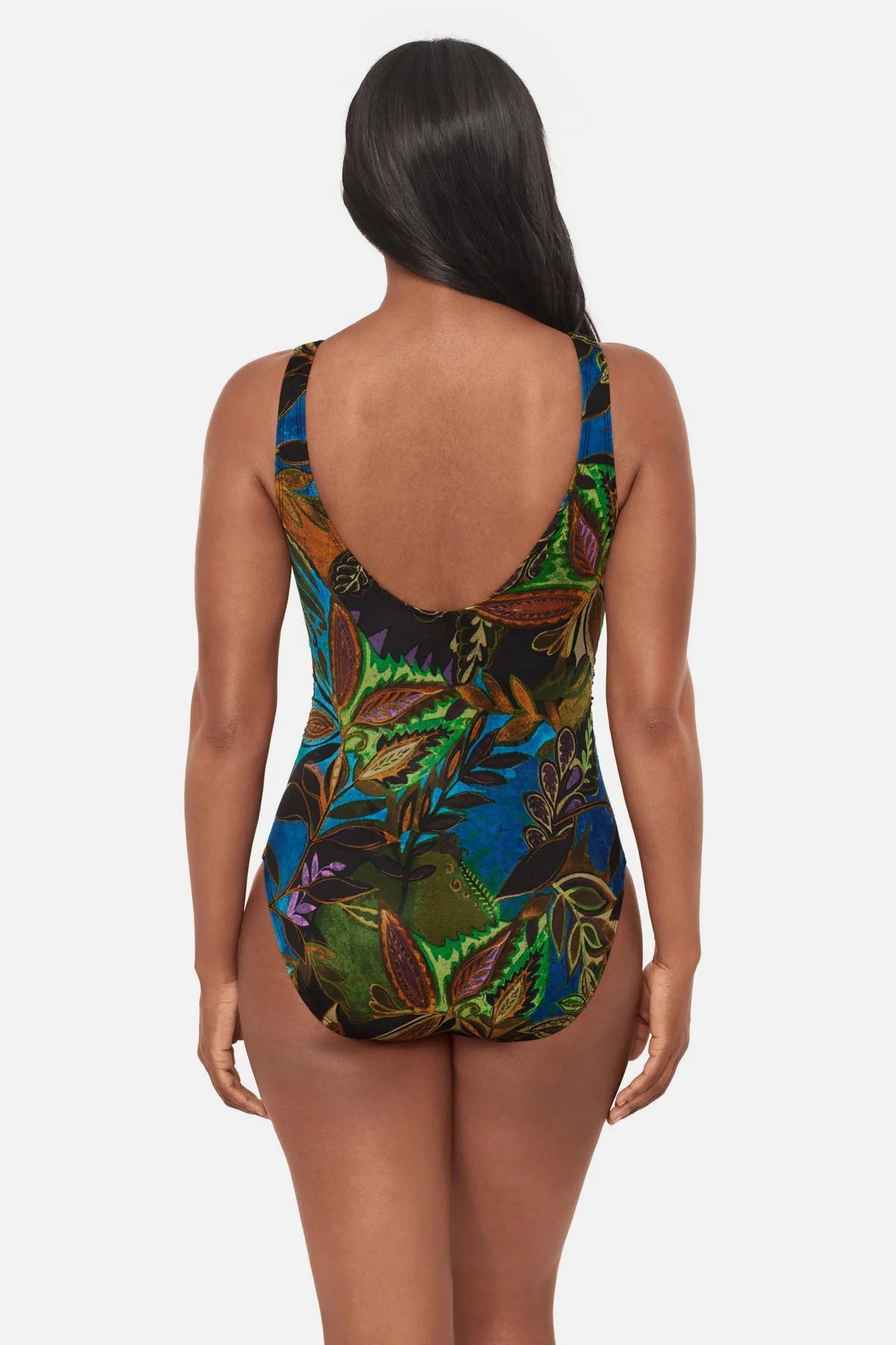 MIRACLESUIT Amazonia Swizzle One Piece - Blue/Multi