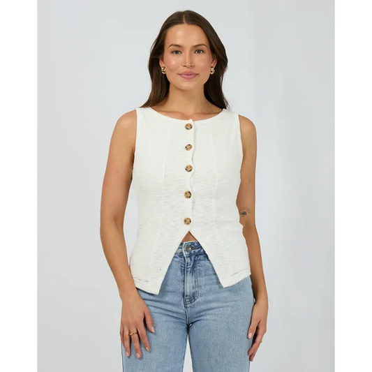 SILENT THEORY Leonie Vest - White