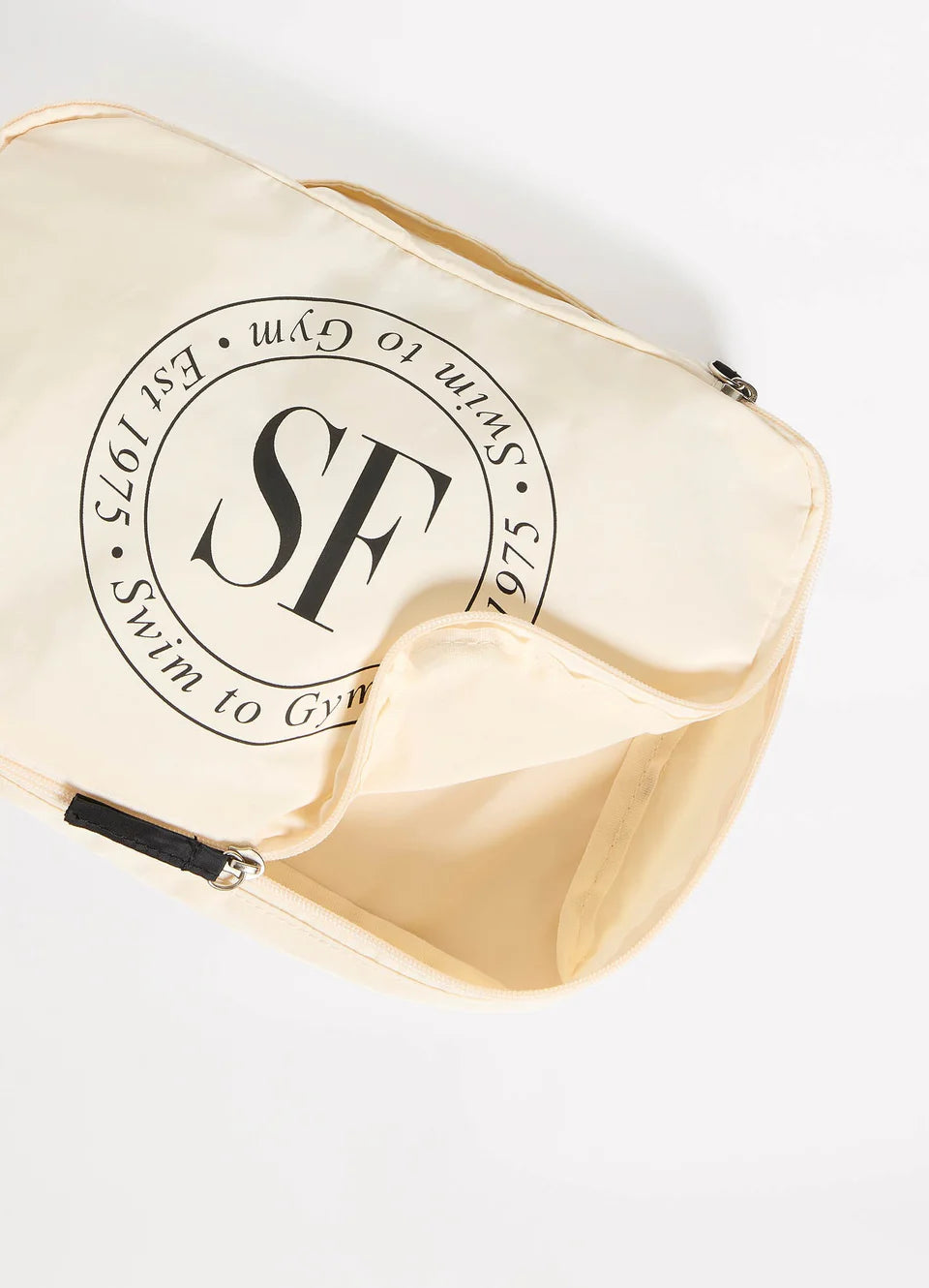 SEAFOLLY Foldable packing cubes Ecru - set of 3