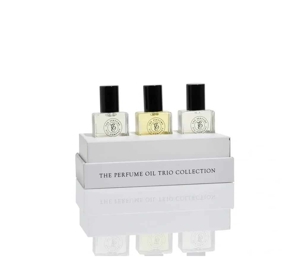 THE PERFUME OIL COMPANY - A World Of Flowers Trio Box