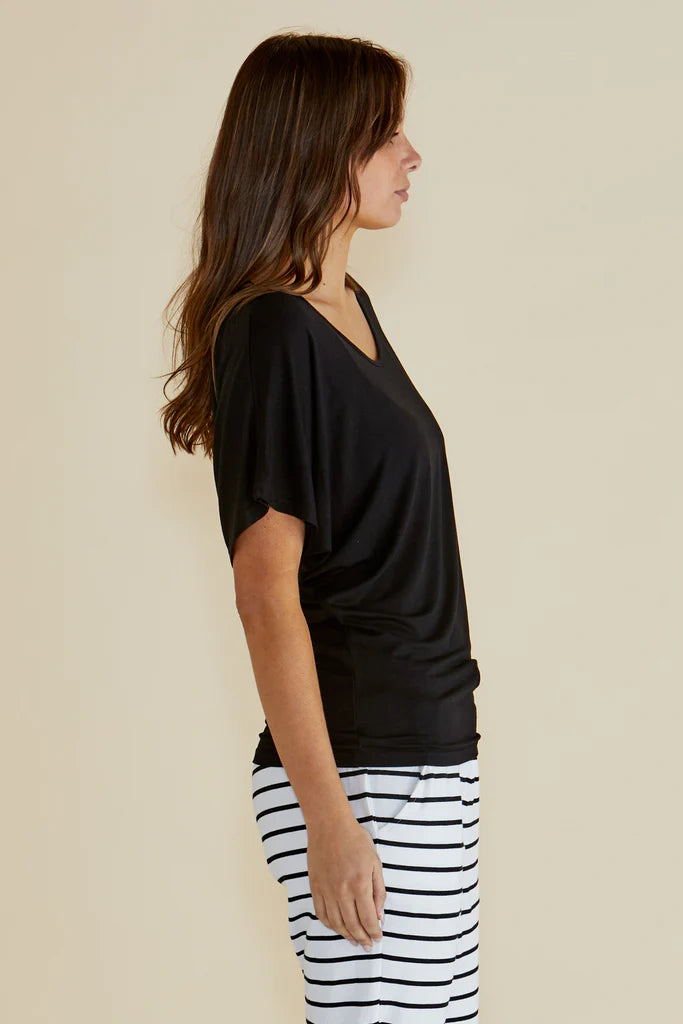 BETTY BASICS Maui Tee - Black