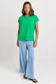 BETTY BASICS Shirley Short Sleeve Tee - Green