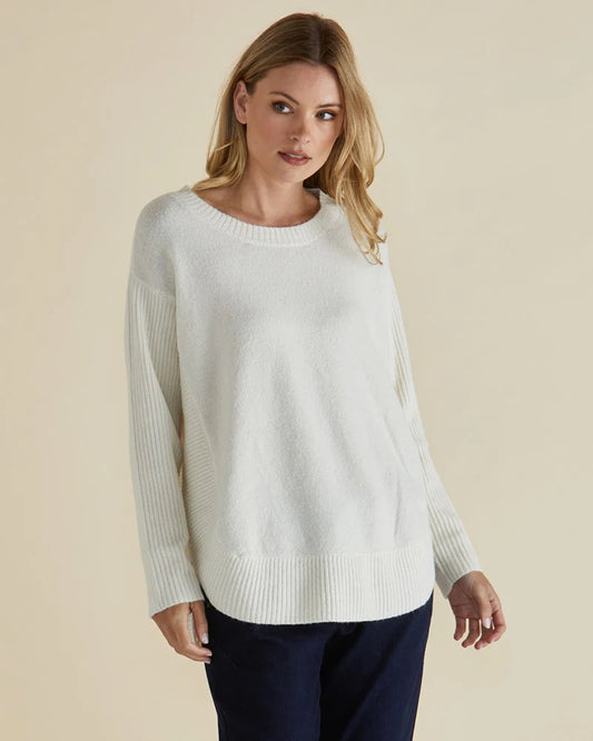 BETTY BASICS Soho Knit Sweater - Oat Neutral