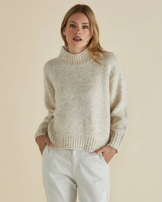 BETTY BASICS Lola Jumper - Cream Neutral