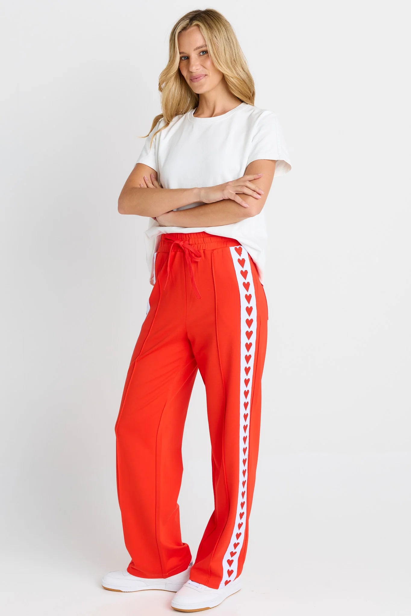 BETTY BASICS Jamie Trackpant - Tomato