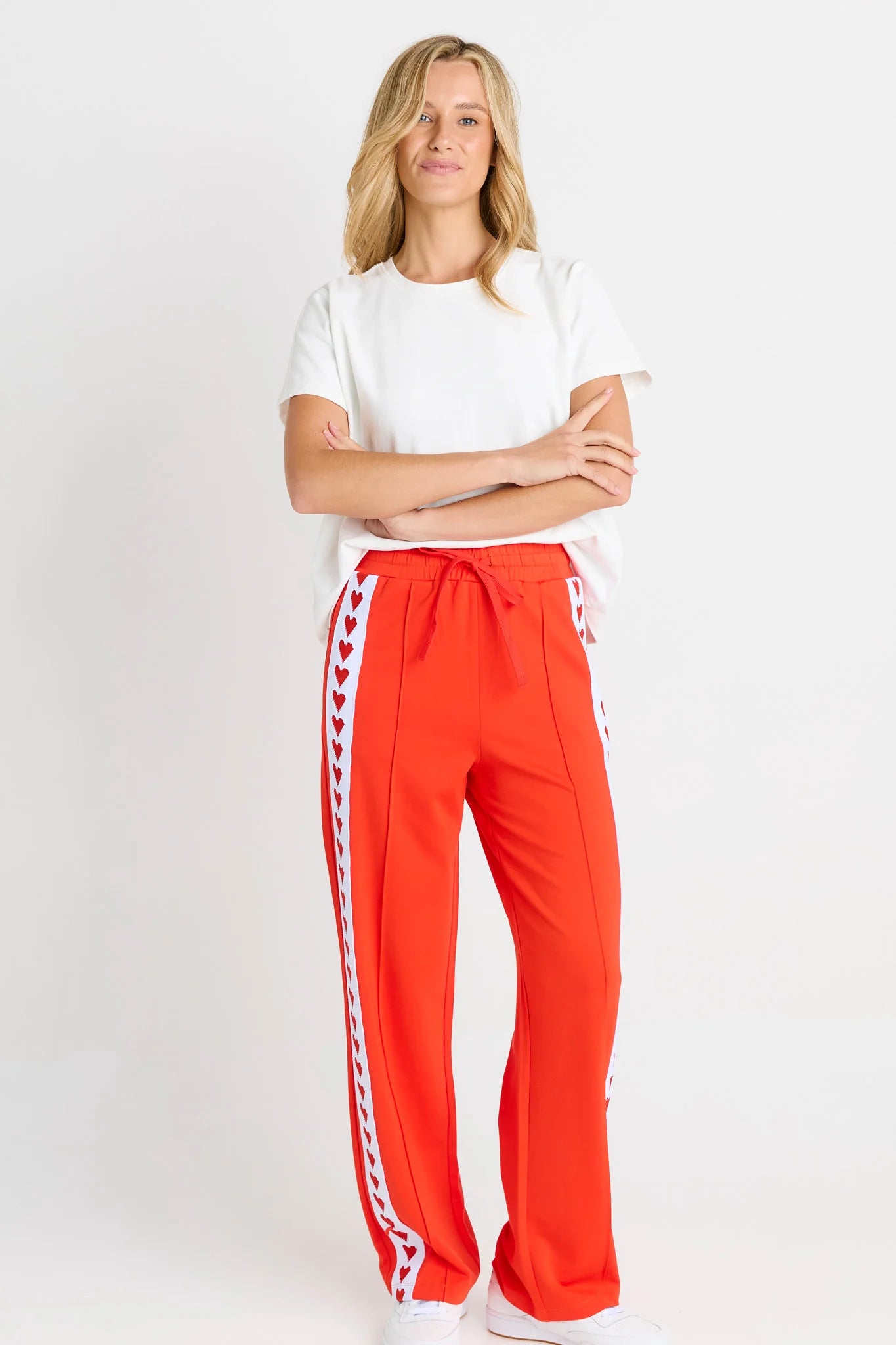 BETTY BASICS Jamie Trackpant - Tomato