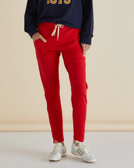 BETTY BASICS Noelle Jogger - Red