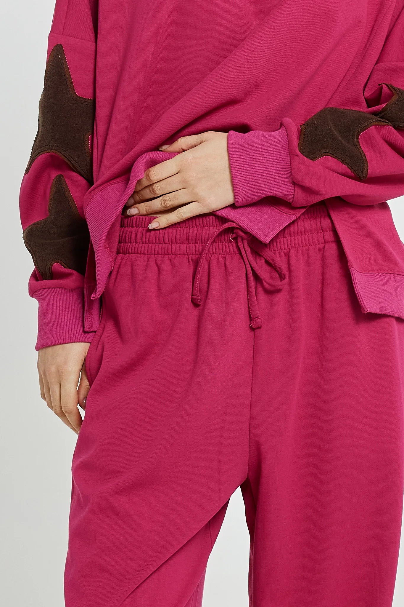 BETTY BASICS Saskia Trackpant - Mulberry