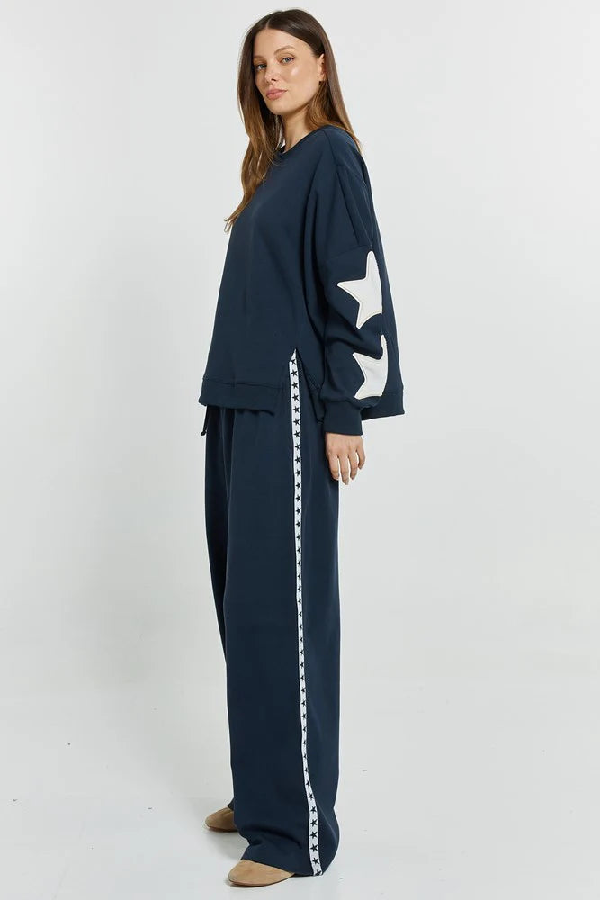 BETTY BASICS Saskia Trackpant - Navy