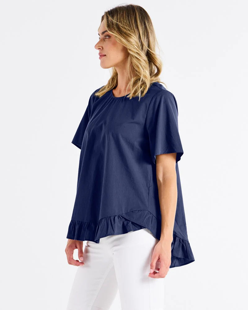 BETTY BASICS Candice Blouse - French Blue