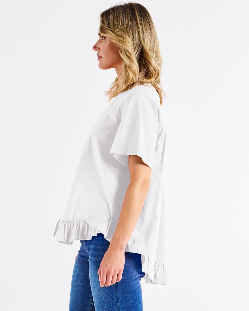 BETTY BASICS Candice Blouse - White