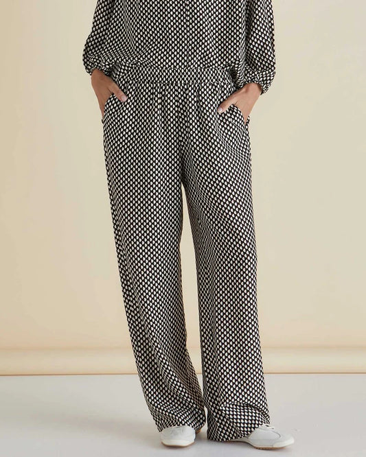 BETTY BASICS Marilyn Pant - Chocolate Print