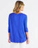 BETTY BASICS Milan 3/4 Sleeve Top - Vivid Blue