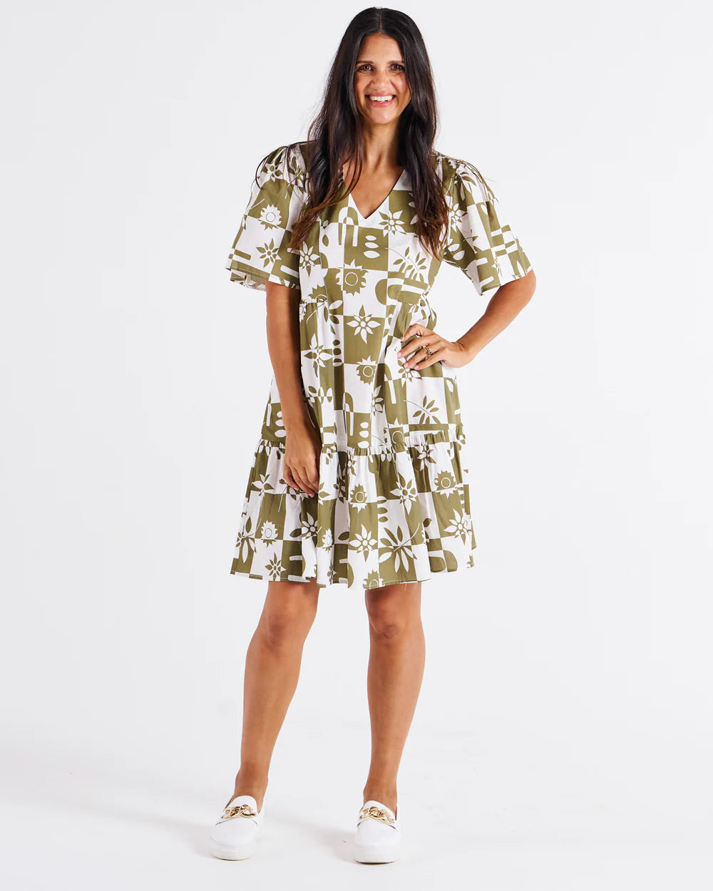 BETTY BASICS Bicardi Dress - Geo Floral