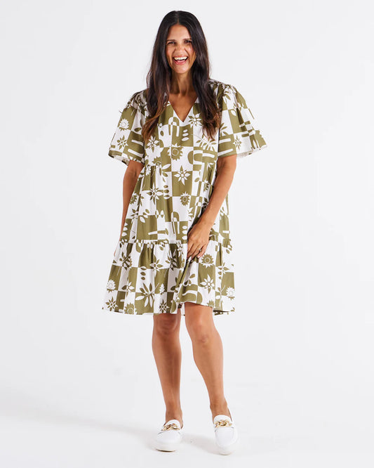 BETTY BASICS Bicardi Dress - Geo Floral