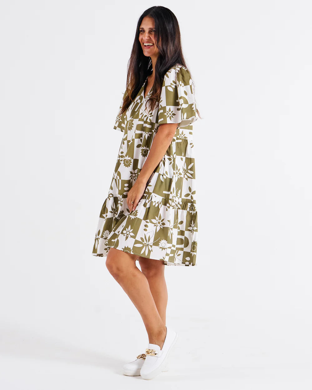 BETTY BASICS Bicardi Dress - Geo Floral