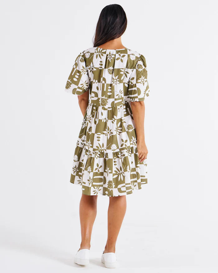 BETTY BASICS Bicardi Dress - Geo Floral