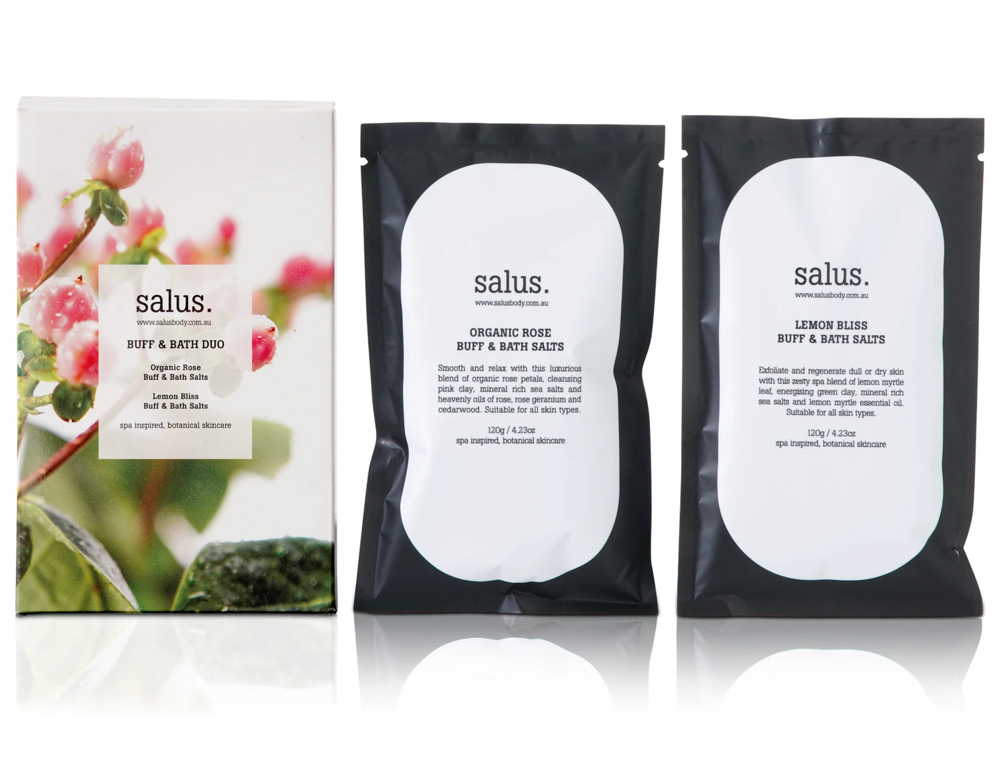 SALUS Buff & Bath Duo